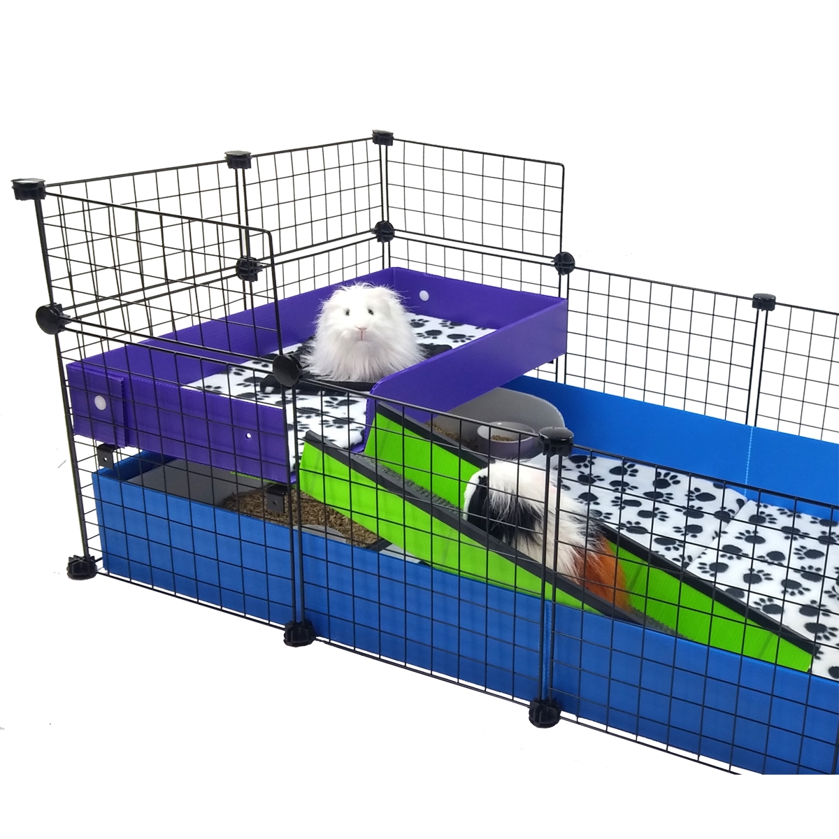 double decker guinea pig cage