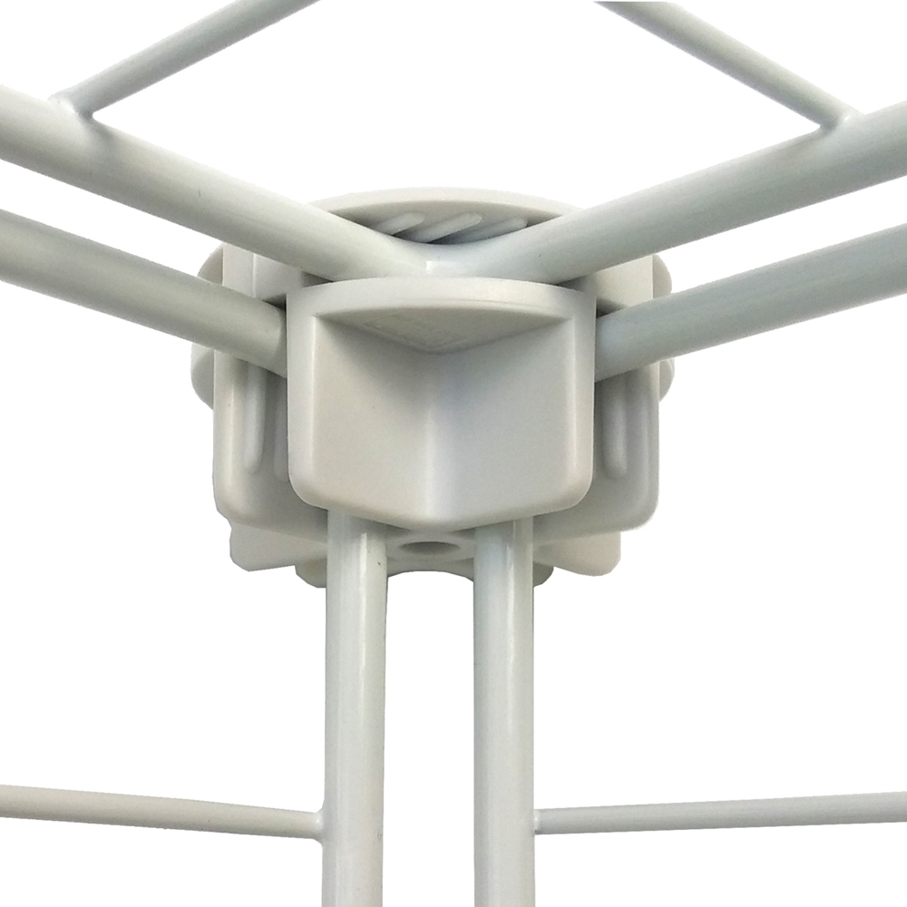 Grid Connectors: White Plastic Grid Connector